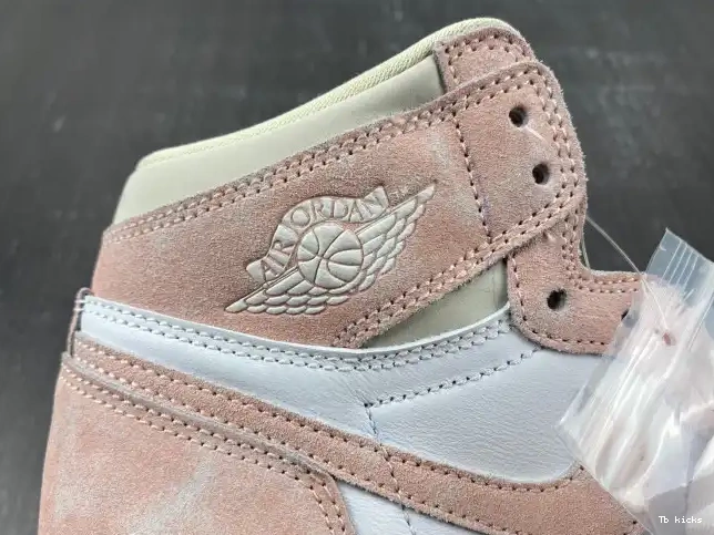 Rep TBK 1 (Women's) Air Jordan OG High Pink FD2596-600 Washed Retro 0422